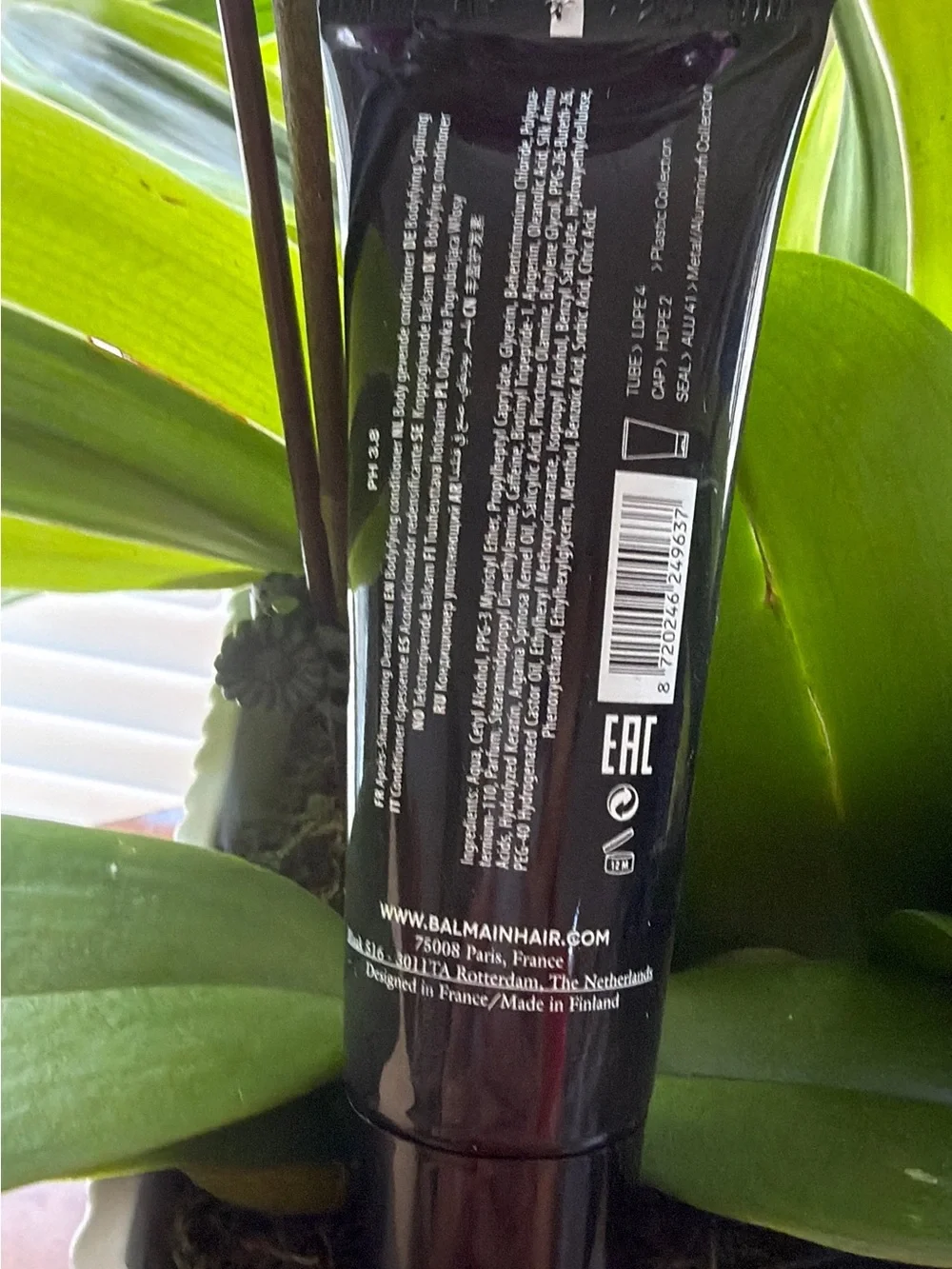 Balmain Men Black Bodyfying Conditioner Duo